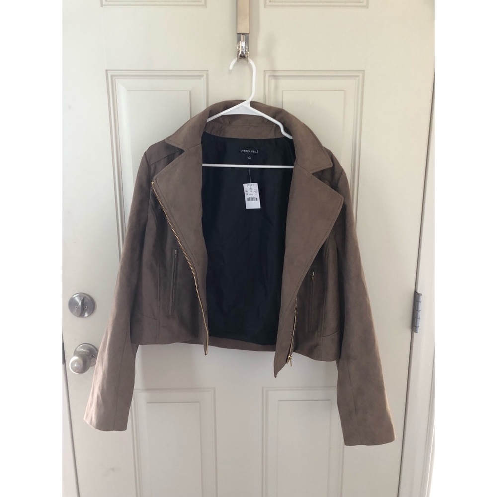 Jcrew suede Moto jacket